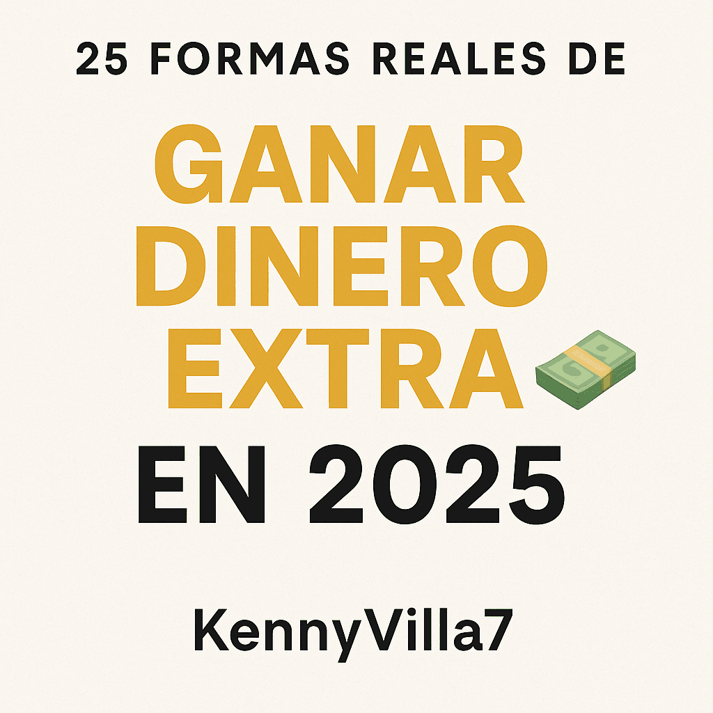 Formas reales de ganar dinero extra en 2025